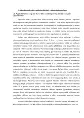 Administracinis reglamentavimas kaip viešojo administravimo sritis 3 puslapis