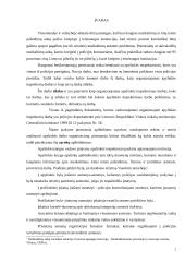 Apylinkės inspektoriaus darbo organizavimas  2 puslapis