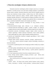 Planavimo metodologijos viešajame administravime 3 puslapis