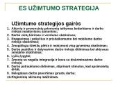 ES užimtumo strategija ir Lietuvos užimtumo politika 15 puslapis