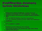 Tiekėjų reikalavimai kvalifikacijai 6 puslapis