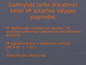 Viešojo pirkimo sutarties sąlygų pakeitimo galimybės ir tvarka  6 puslapis