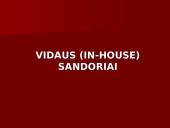 Vidaus (in-house) sandoriai