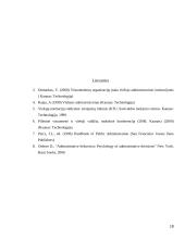 Viešojo administravimo institucijų efektyvumo problemos 18 puslapis