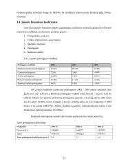 AB „Venta“ finansinės veiklos analizė 12 puslapis