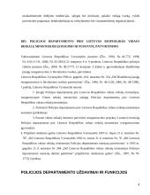 Policijos departamento prie VRM funkcijos 4 puslapis
