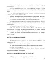 Policijos departamento prie VRM funkcijos 6 puslapis