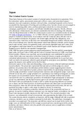 Japan's criminal Justice System