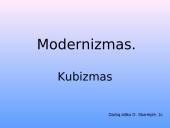 Modernizmas: Kubizmas (skaidrės)