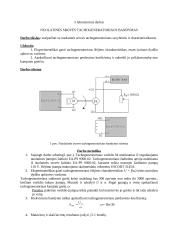 Nuolatinės srovės tachogeneratoriaus bandymas 1 puslapis