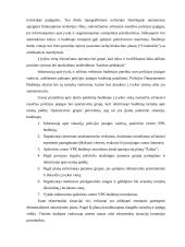 Budėtojų padalinių sistema, uždaviniai ir darbo organizavimas policijos veikloje 20 puslapis