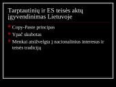 Autorių ir gretutinių teisių apsaugos praktiniai aspektai, įgyvendinant EB normas Lietuvoje  5 puslapis