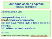 Juridiniai asmenys skaidrės 13 puslapis