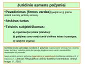 Juridiniai asmenys skaidrės 14 puslapis