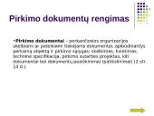 Pirkimo dokumentų rengimas. Viešųjų pirkimų sutarčių kainodara 2 puslapis