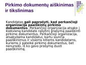 Pirkimo dokumentų rengimas. Viešųjų pirkimų sutarčių kainodara 18 puslapis