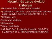 Neturtinės žalos, padarytos sveikatos sužalojimu ar gyvybės atėmimu, atlyginimo aktualūs klausimai 13 puslapis