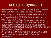 Neturtinės žalos, padarytos sveikatos sužalojimu ar gyvybės atėmimu, atlyginimo aktualūs klausimai 14 puslapis