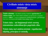Civilinė teisė kaip teisės šaka pristatymas 3 puslapis