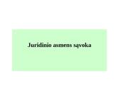 Bendrosios žinios apie juridinius asmenis skaidrės 11 puslapis