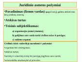Bendrosios žinios apie juridinius asmenis skaidrės 14 puslapis
