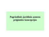 Bendrosios žinios apie juridinius asmenis skaidrės 16 puslapis