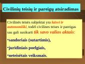 Civilinė teisė kaip teisės šaka skaidrės 14 puslapis