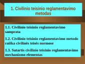 Civilinė teisė kaip teisės šaka skaidrės 3 puslapis