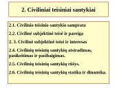 Civiliniai teisiniai santykiai  12 puslapis