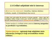 Civiliniai teisiniai santykiai  19 puslapis