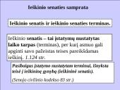 Ieškinio senatis skaidrės 2 puslapis