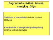Civilinių teisių įgyvendinimas ir gynimas skaidrės 12 puslapis