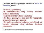 Civilinių teisių įgyvendinimas ir gynimas skaidrės 10 puslapis