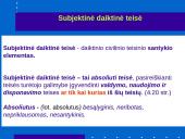 Daiktinės teisės bendrieji klausimai  7 puslapis