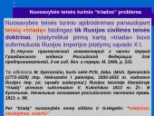 Nuosavybės teisės bendrieji klausimai 8 puslapis