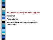 Bendrosios nuosavybės teisė 14 puslapis