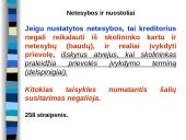 Prievolių pasibaigimas skaidrės 12 puslapis