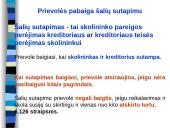 Prievolių pasibaigimas skaidrės 19 puslapis