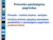 Prievolių pasibaigimas skaidrės 8 puslapis