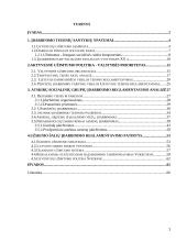 Gyventojų užimtumas ir bedarbystė