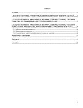 Naikinamieji ir kiti terminai