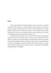 Kognityvinės ir bihevioristinės teorijų pritaikymas socialiniame darbe 3 puslapis