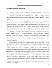 Apskaitos informacija ir jos įtaka įmonės valdymui 4 puslapis