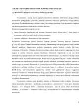 Monetarinių pinigų politikos modelių privalumai bei trūkumai 3 puslapis