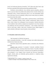 Monopolijos įtaka produkcijos kiekiui ir kainai 5 puslapis