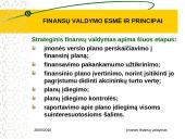 Finansų valdymo esmė ir principai 15 puslapis