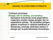 Finansų valdymo esmė ir principai 20 puslapis