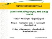 Finansinis prognozavimas 17 puslapis