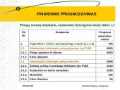 Finansinis prognozavimas 18 puslapis