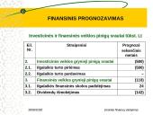 Finansinis prognozavimas 20 puslapis